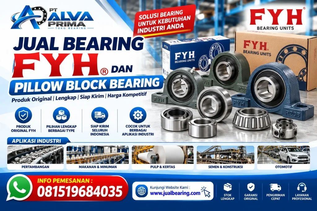 Jual Bearing FYH dan Pillow Block Bearing